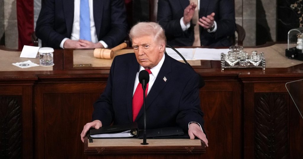 Trump describes economy as strong in State of Union address amid ongoing financial difficulties for Americans