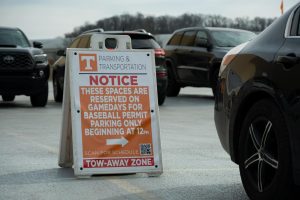 Spring sports affect student and faculty parking availability